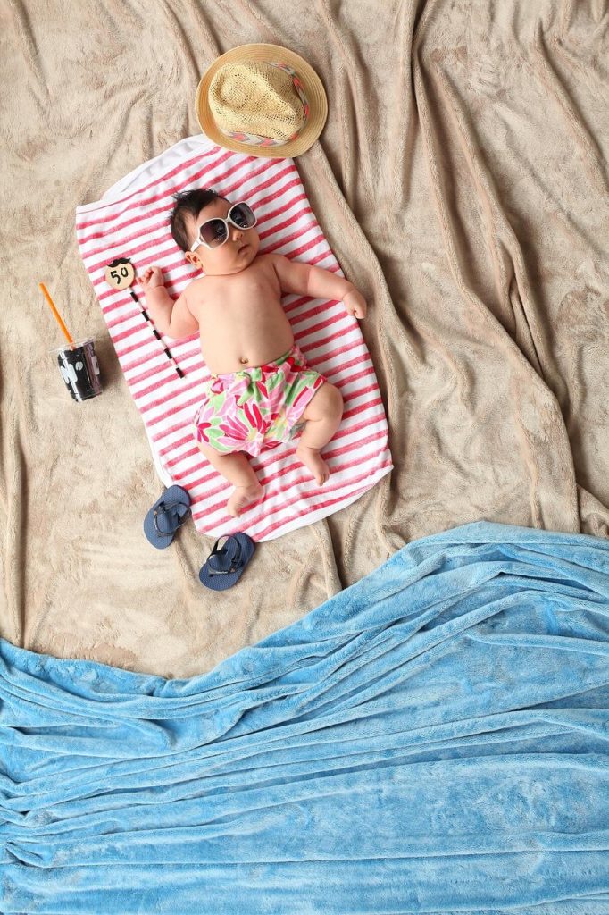 Welkomstafbeelding babywinkel Veenendaal met producten voor nieuwe ouders